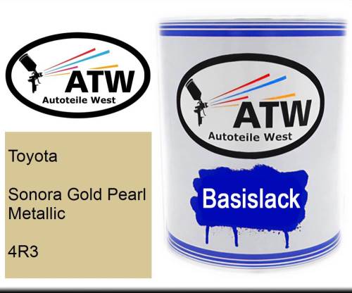 Toyota, Sonora Gold Pearl Metallic, 4R3: 1L Lackdose, von ATW Autoteile West.